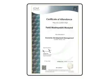 Certificate of Attendance